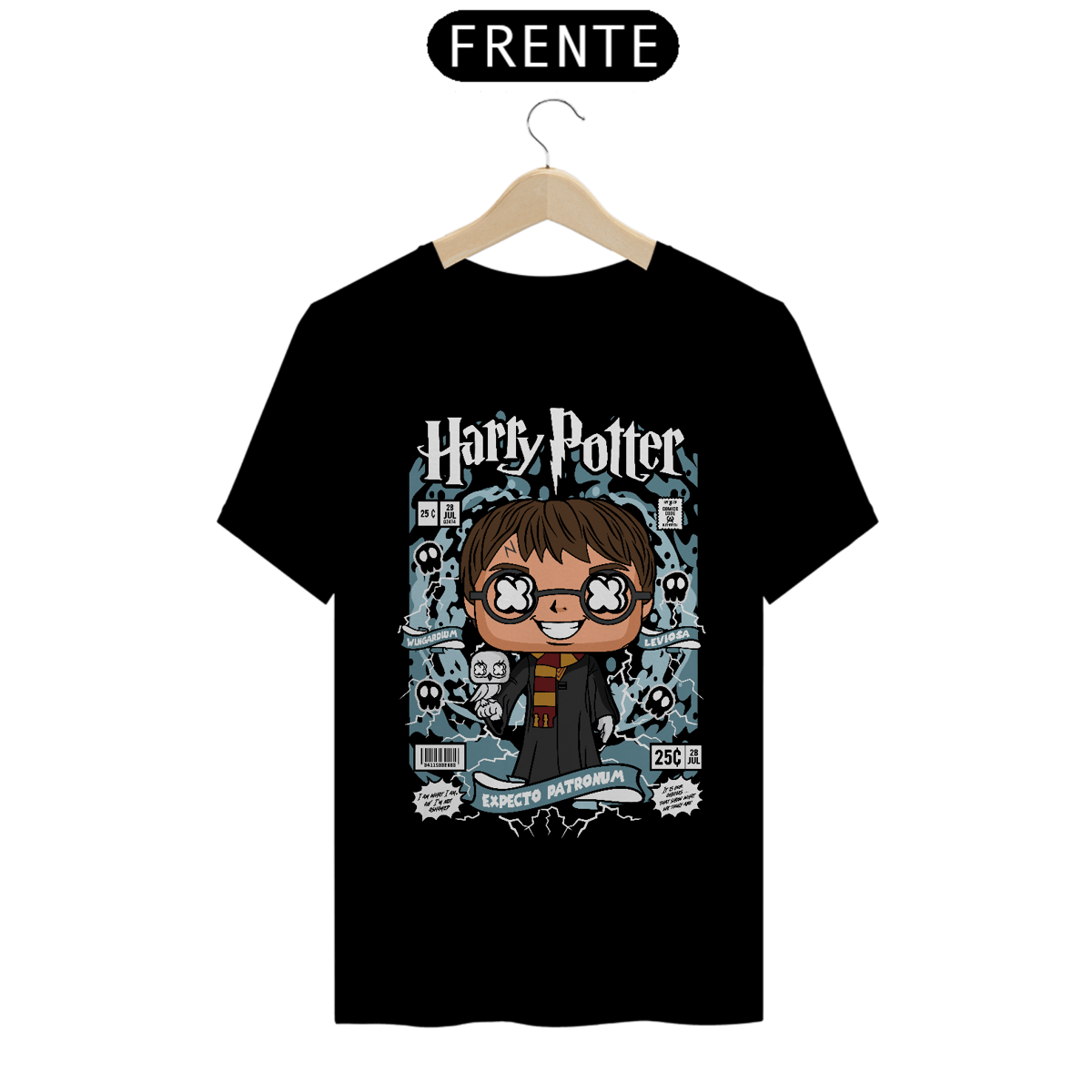 Nome do produto: Camiseta Funko Pop Harry Potter