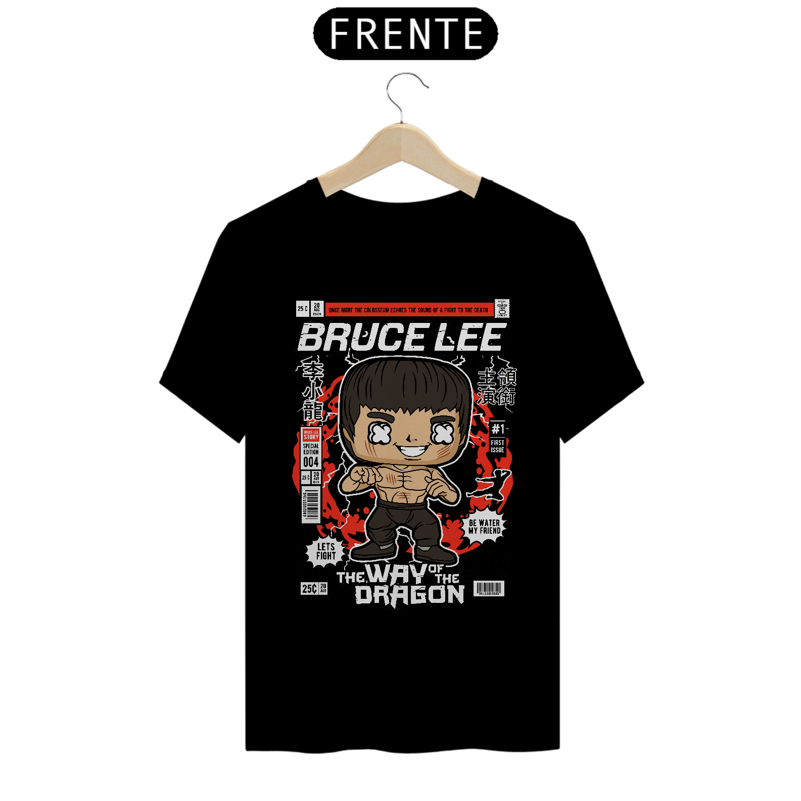 Camiseta Funko Pop Bruce Lee