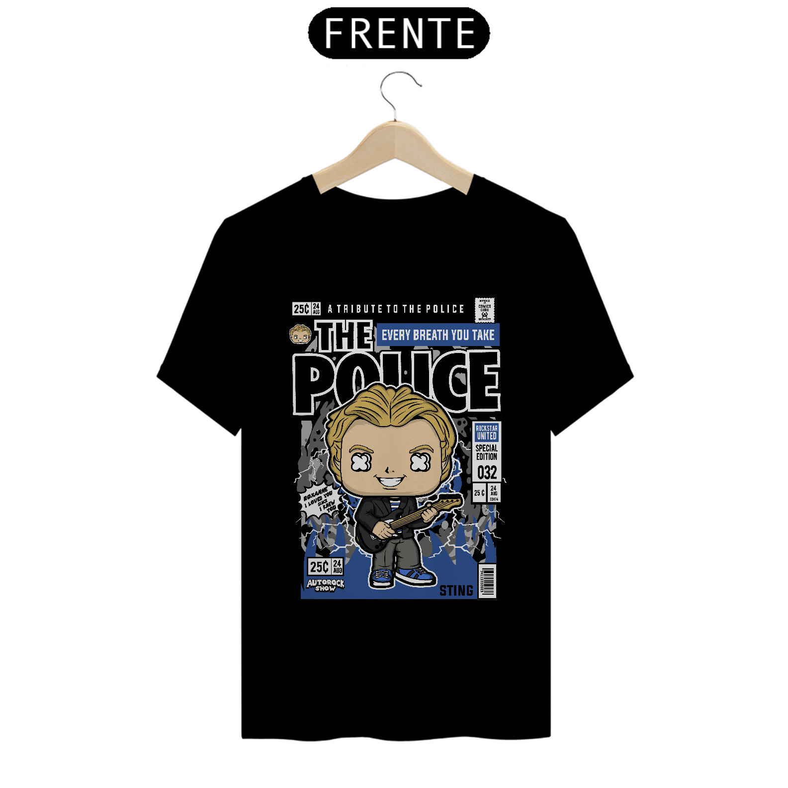 Camiseta Funko Pop The Police