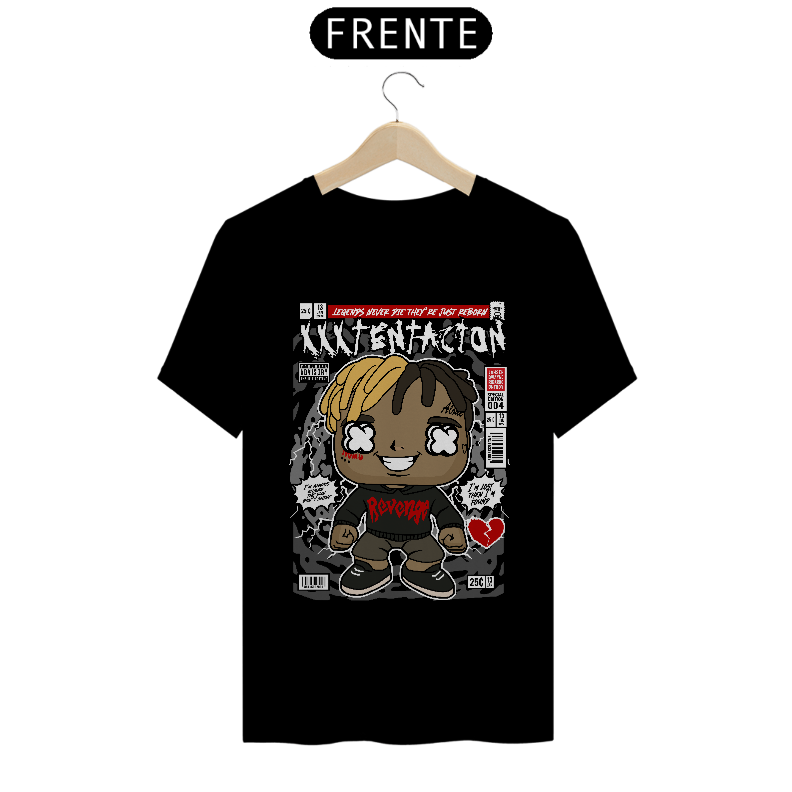 Camiseta Funko Pop XXXTentacion