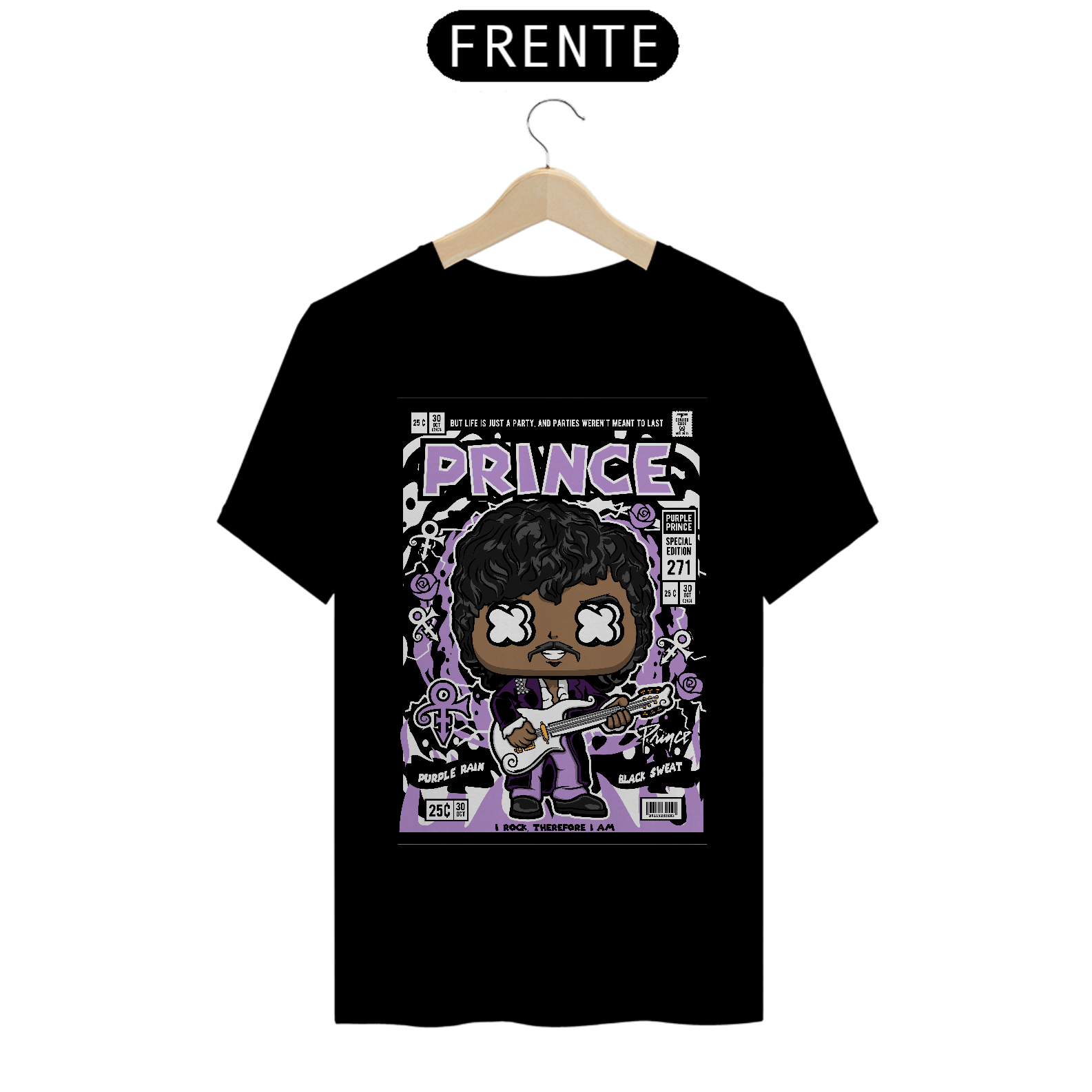 Camiseta Funko Pop Prince