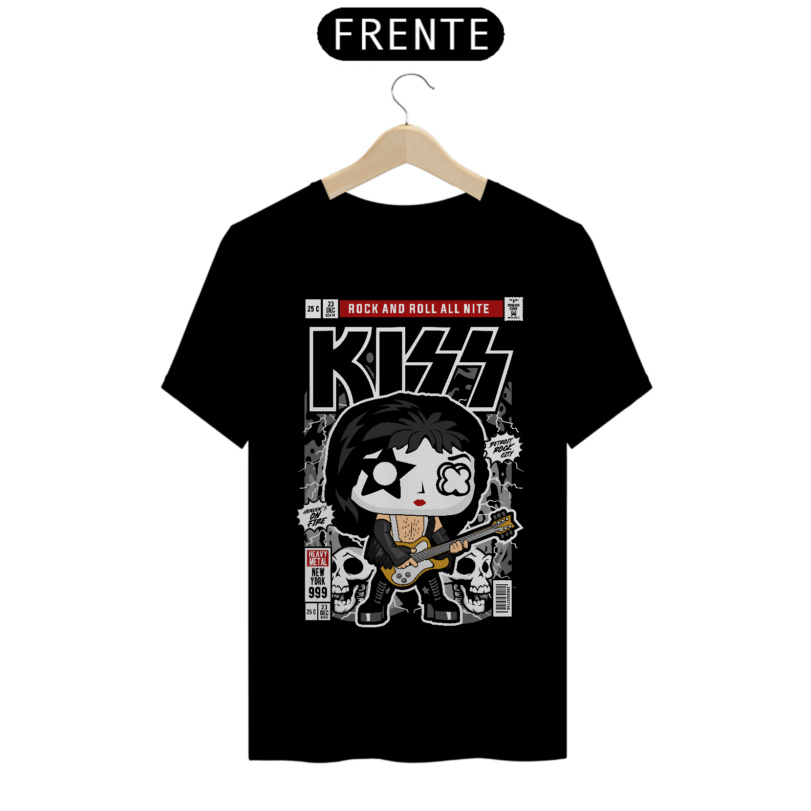 Camiseta Funko Pop Kiss