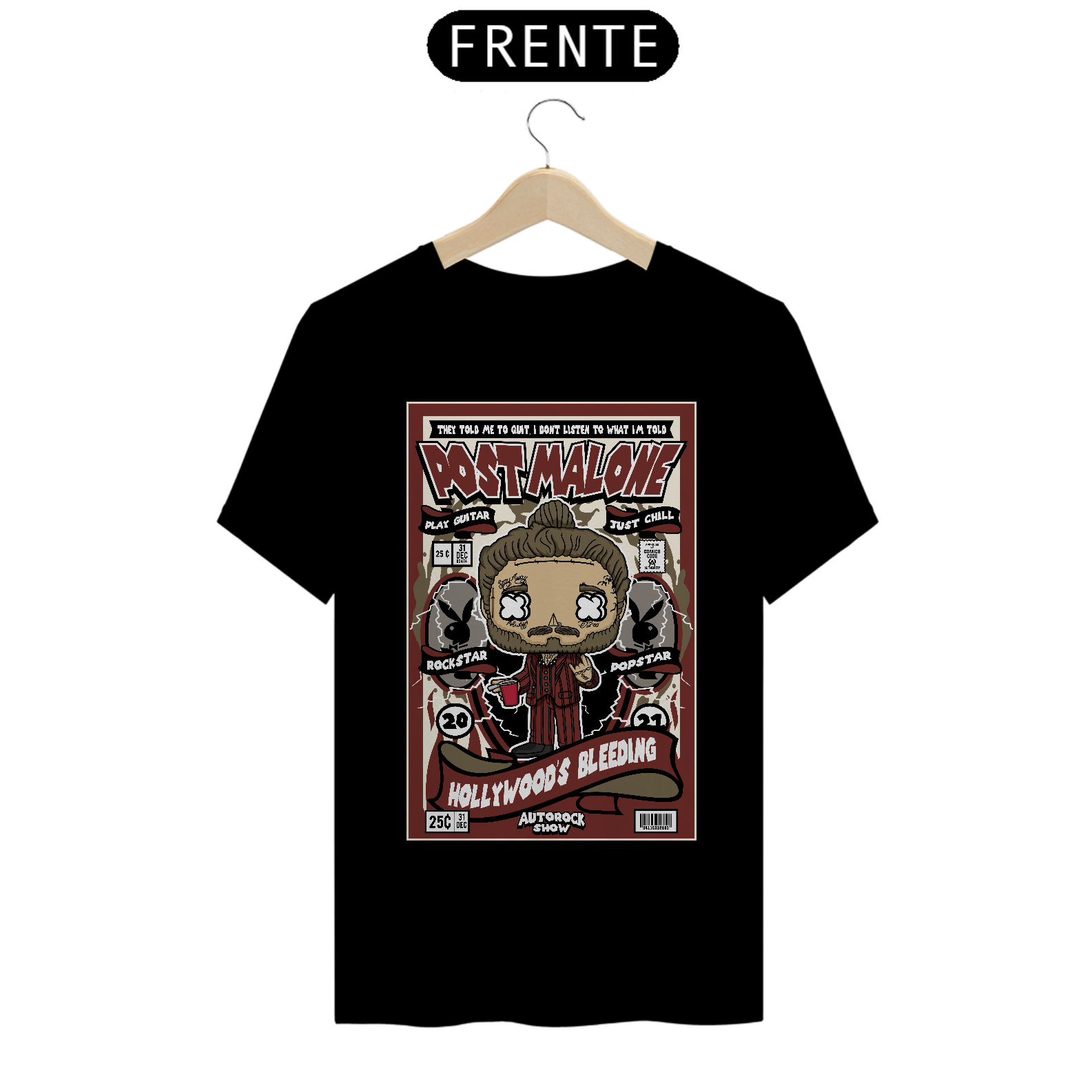 Camiseta Funko Pop Post Malone