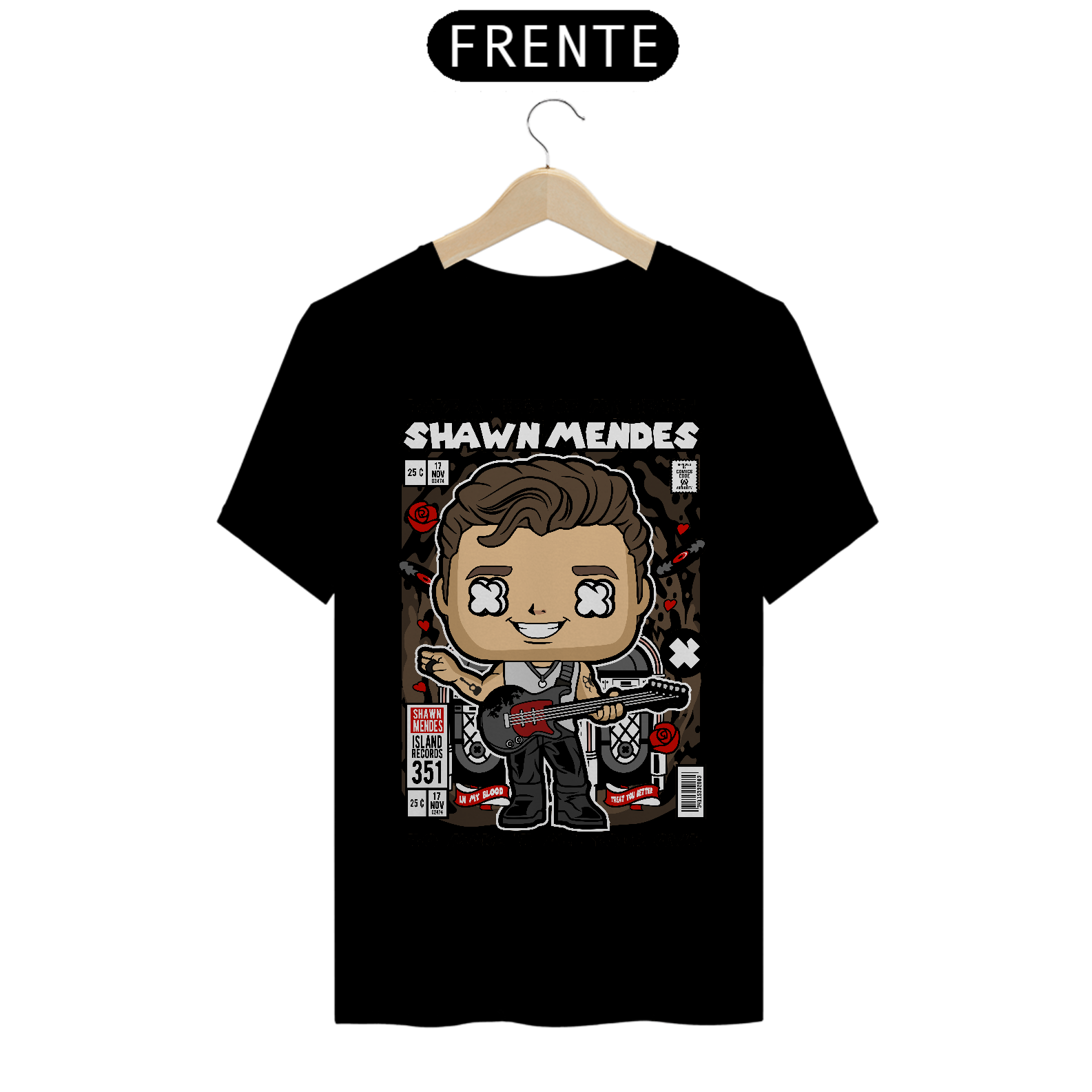 Camiseta Funko Pop Shawn Mendes