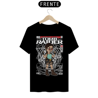 Nome do produto Camiseta Tomb Raider Lara Croft Funko Pop