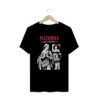 Nome do produto Camiseta Plus Size Madonna Like a Prayer