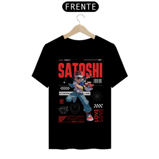 Nome do produto Camiseta Ash Eu Escolho Você (Estampa na Frente) Preta