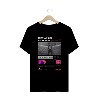 Nome do produto Camiseta Plus Size Bruno Mars Curitiba 01.11
