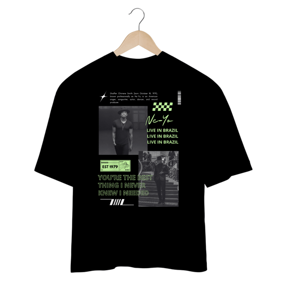 Camiseta Oversized Ne-Yo