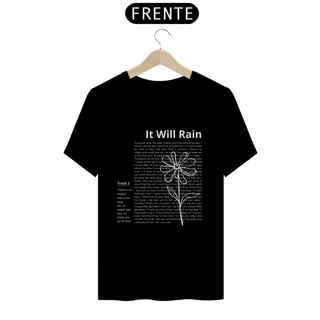 Nome do produto Camiseta Bruno Mars It Will Rain (Preta)
