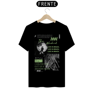 Nome do produto Camiseta The Weeknd Live in Brazil