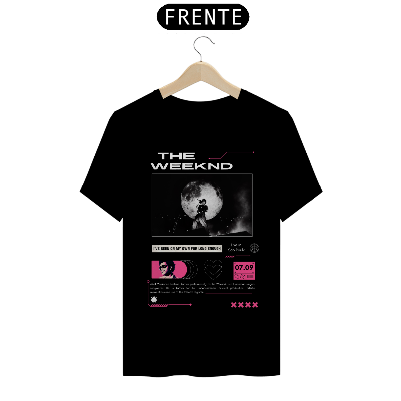 Camiseta The Weeknd 