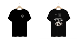 Nome do produto Camiseta Plus Size Linkin Park Heavy is The Crown (Preta, Frente & Costas)