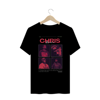 Nome do produto Camiseta Plus Size Chris Brown Live in Brazil 2024