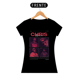 Nome do produto Baby Look Chris Brown Live in Brazil 2024