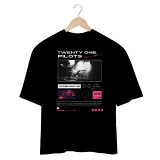 Nome do produto Camiseta Oversized Twenty One Pilots São Paulo 26.01