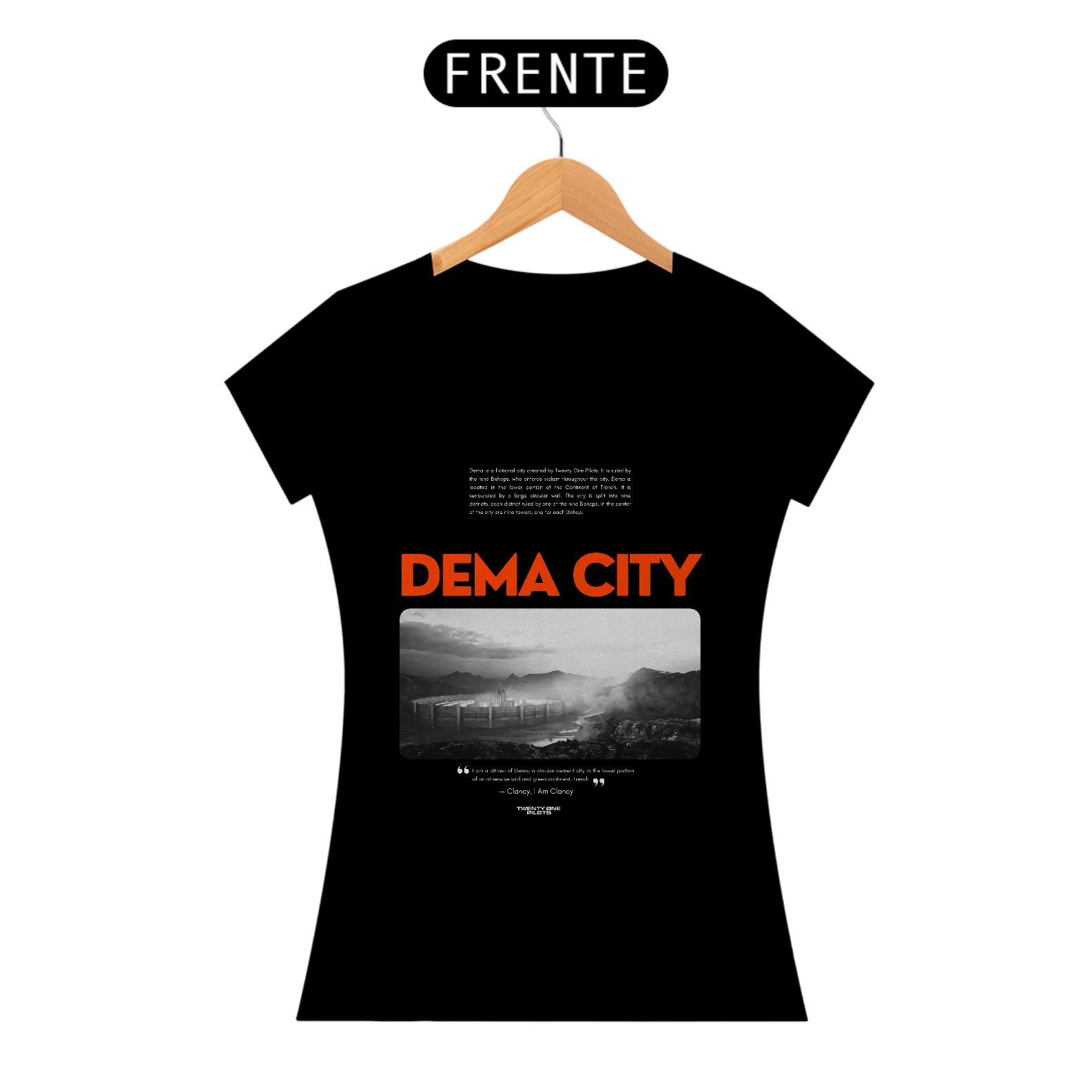 Bay Look Twenty One Pilots Dema City (Preta)