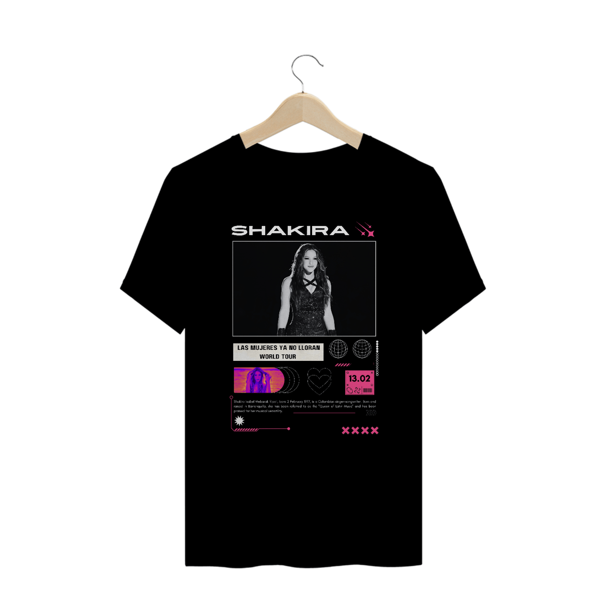 Nome do produto: Camiseta Plus Size Shakira São Paulo 13.02