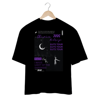 Nome do produto Camiseta Oversized Olivia Rodrigo Guts Tour