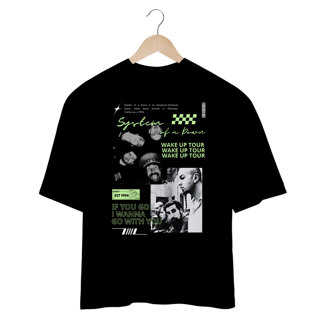 Nome do produto Camiseta Oversized System Of a Down Wake Up Tour