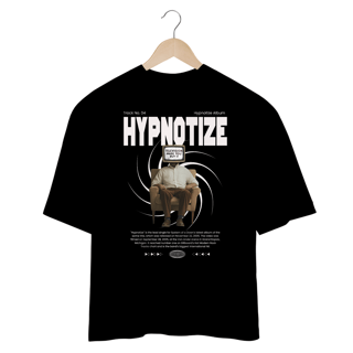 Nome do produto Camiseta Oversized System of a Down Hypnotize (Preta, Estampa Frente)