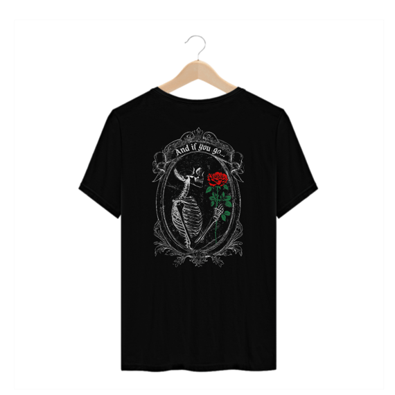 Camiseta Plus Size System of a Down Lonely Day (And if you go... / Estampa nas costas)
