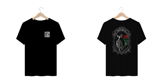 Camiseta Plus Size System of a Down Lonely Day (And if you go... / Estampa frente e costas)