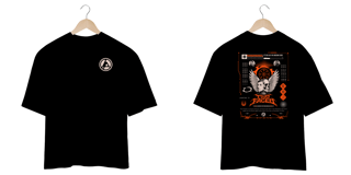 Nome do produto Camiseta Oversized Linkin Park Two Faced (Estampa Frente e Costas)