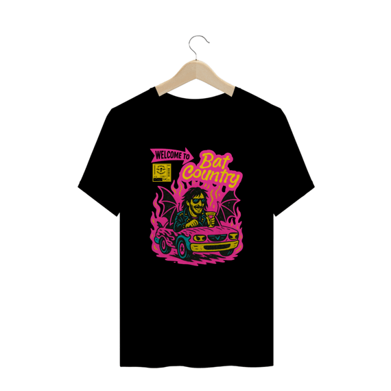 Camiseta Plus Size Avenged Sevenfold Bat Country