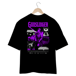 Nome do produto Camiseta Oversized Avenged Sevenfold Gunslinger (Estampa nas Costas)
