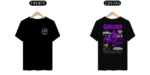 Camiseta Avenged Sevenfold Gunslinger (Estampa Frente e Costas)