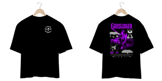 Nome do produto Camiseta Oversized Avenged Sevenfold Gunslinger (Estampa Frente e Costas)