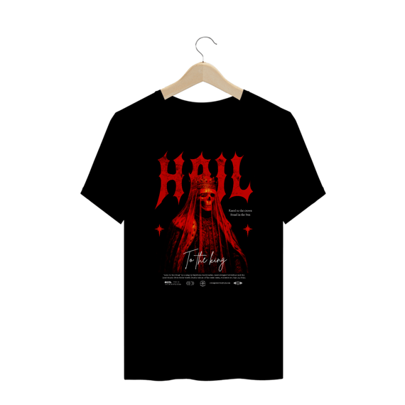 Camiseta Plus Size Avenged Sevenfold Hail To The King