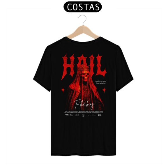 Camiseta Avenged Sevenfold Hail To The King (Estampa nas Costas)
