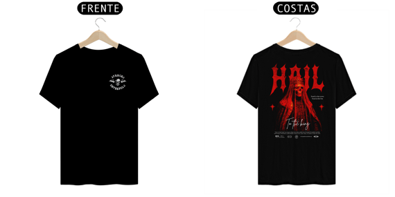 Camiseta Avenged Sevenfold Hail To The King (Estampa Frente e Costas)