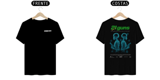 Nome do produto Camiseta Green Day 21 Guns (Estampa Frente e Costas)