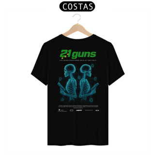 Nome do produto Camiseta Green Day 21 Guns (Estampa nas Costas)