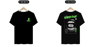Nome do produto Camiseta Green Day Jesus of Suburbia (I'm the Son of Rage and Love, Estampa Frente e Costas)