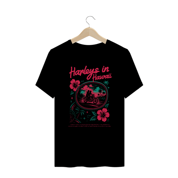 Camiseta Plus Size Katy Perry Harleys in Hawaii
