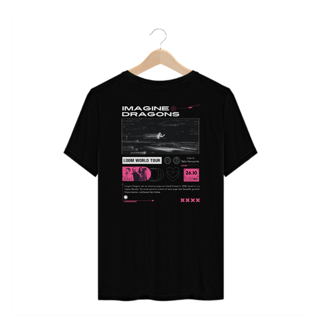 Nome do produto Camiseta Plus Size Imagine Dragons Belo Horizonte 26.10