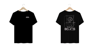 Nome do produto Camiseta Plus Size Imagine Dragons Bones #2 (Estampa Frente e Costas)