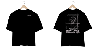 Nome do produto Camiseta Oversized Imagine Dragons Bones #2 (Estampa Frente e Costas)