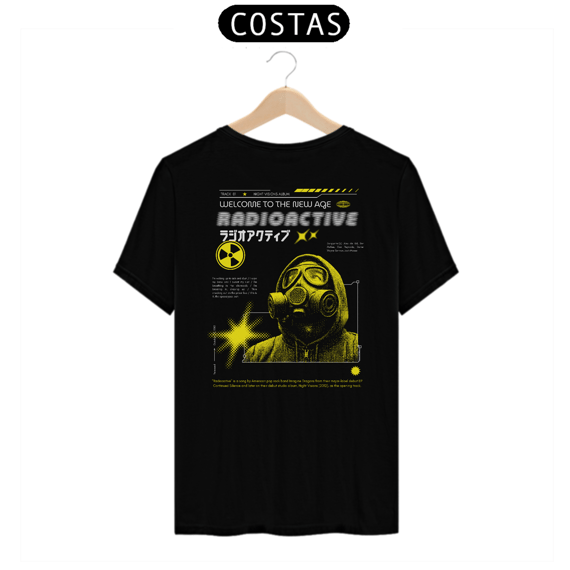 Camiseta Imagine Dragons Radioactive #2 (Estampa nas Costas)