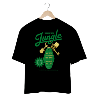 Nome do produto Camiseta Oversized Guns N' Roses Welcome to the Jungle