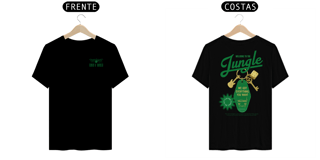 Nome do produto Camiseta Guns N' Roses Welcome to The Jungle (Estampa Frente e Costas) 