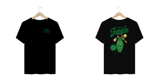 Nome do produto Camiseta Plus Size Guns N' Roses Welcome to The Jungle (Estampa Frente e Costas) 