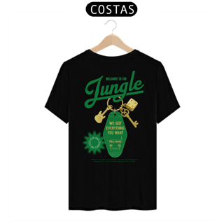 Nome do produto Camiseta Guns N' Roses Welcome to The Jungle (Estampa nas Costas) 
