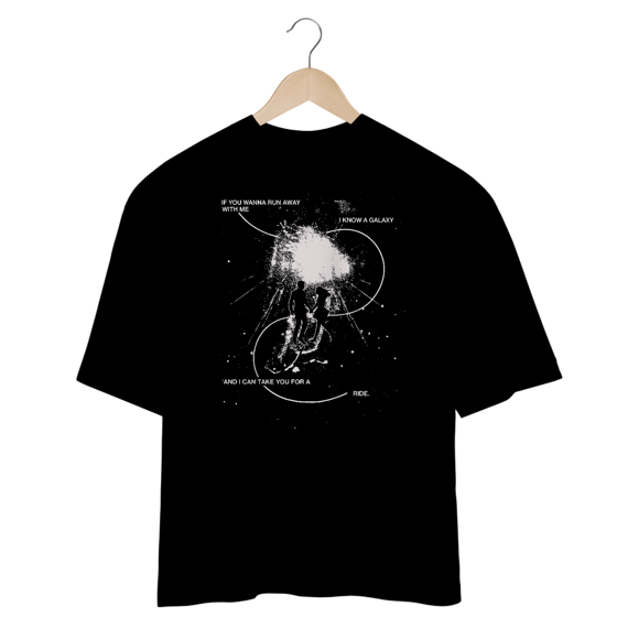 Camiseta Oversized Dua Lipa Levitating