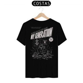 Nome do produto Camiseta Limp Bizkit My Generation (Preta, Estampa nas Costas)
