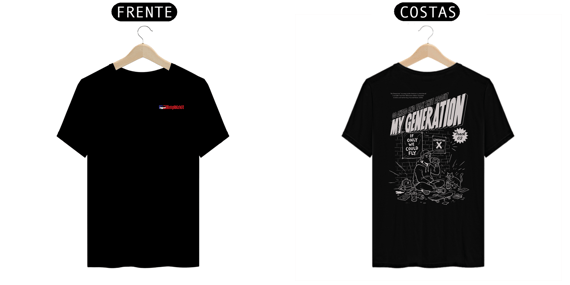 Camiseta Limp Bizkit My Generation (Preta, Estampa Frente e Costas)